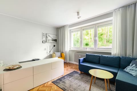 Top Airbnb: Quiet center, close to the beach, restaurants and shops in Gdynia