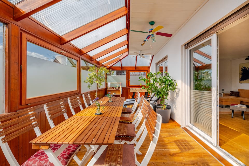 A family house with a conservatory games room near the Black Forest, Tuningen, Baden-Württemberg, Germany, photo 10 of 10