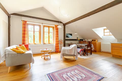 Popular Airbnb listing: Separate. quiet, large, central & wonderful view in Altstadt