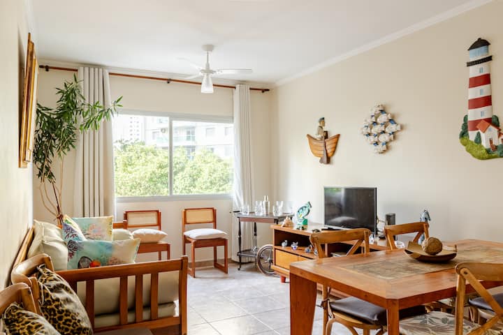 Apartamento Pitangueiras A 20 Metros Da Praia - Guarujá