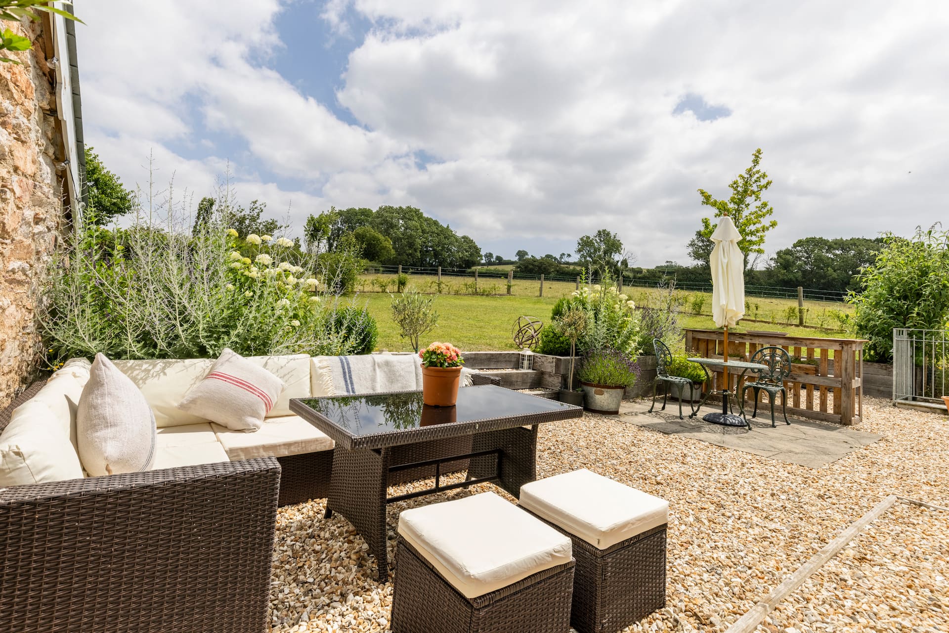 Breathtaking Countryside Views From The Barn at Dunstone