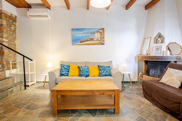 Quiet Cottage, 3 Terraces, Sunset Bay Views - Chersonissos