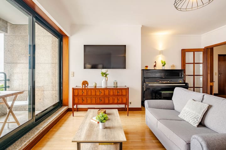 Espaço e conforto no coração do Porto