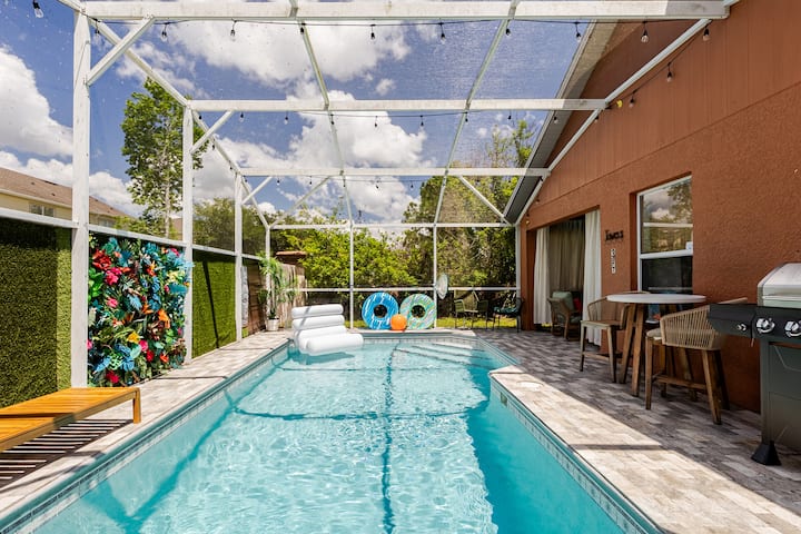 The Orange Palm | Pool & Good Vibes Near Disney - Florida