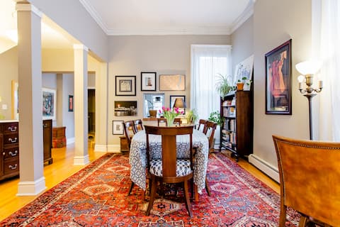 Private suite in James Colt townhouse