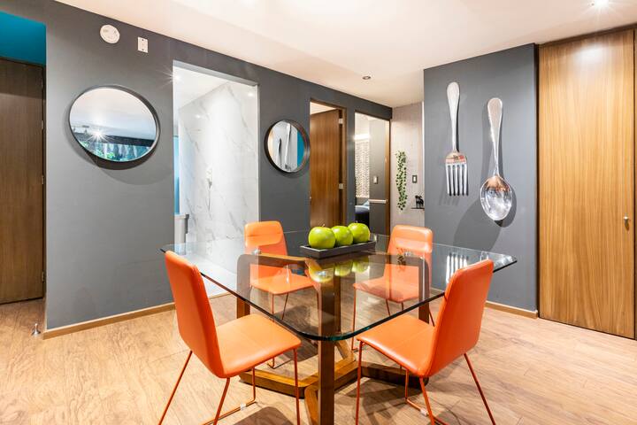 High-End Balconied Apt in Exclusive Roma Norte gallery image 4