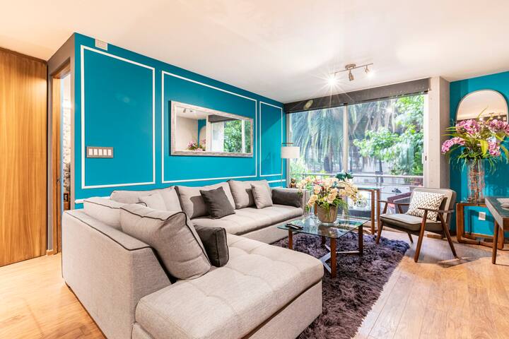 High-End Balconied Apt in Exclusive Roma Norte gallery image 3