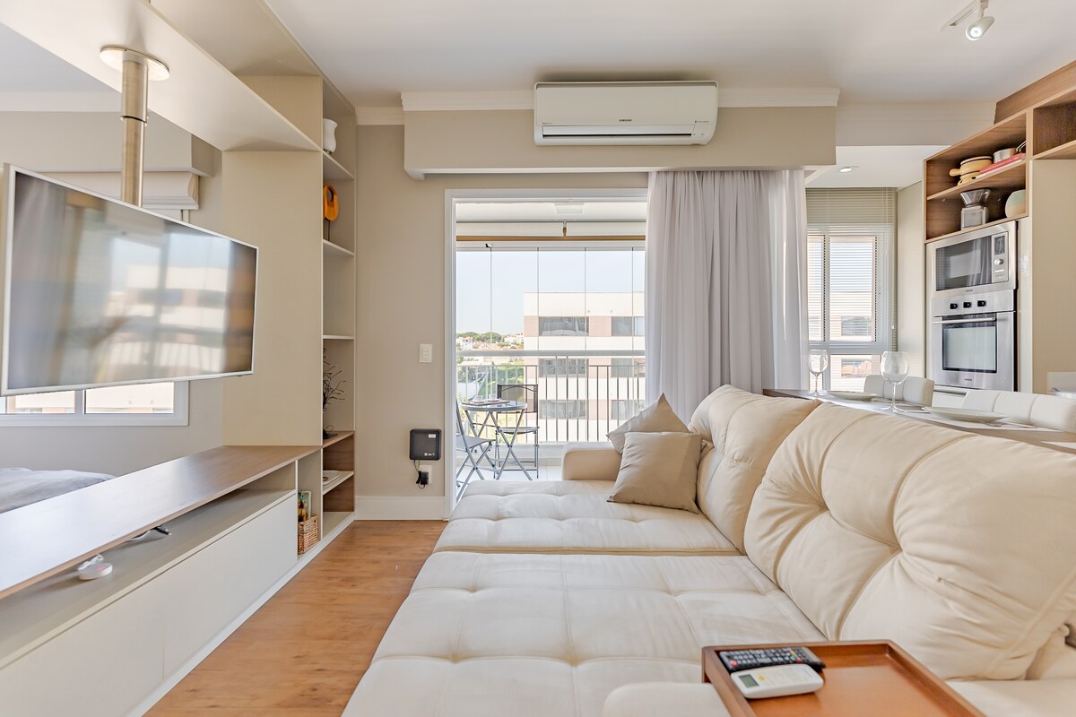 Anúncio popular: Flat Helena: beautiful and in a great location em Americana