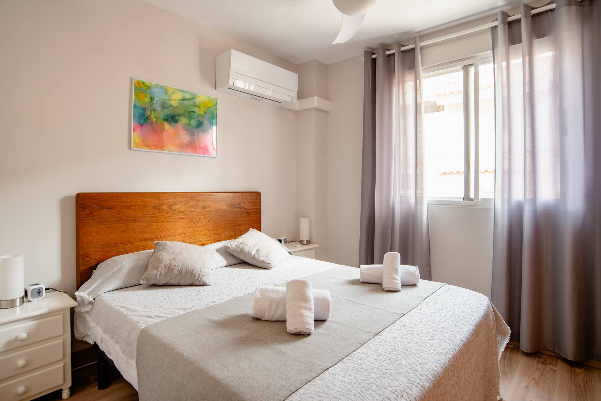 Townhouse near the beach with barbecue and air conditioning