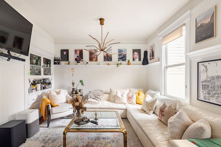 Luxury SoMa Home & Secret Garden; mins Moscone/SFO