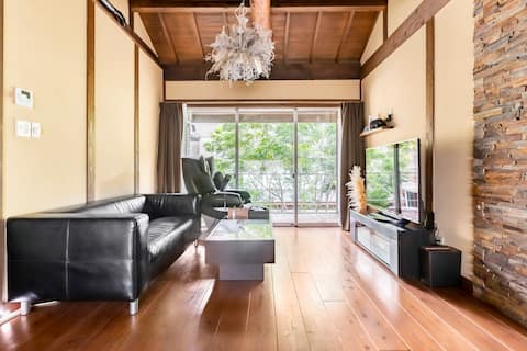 Uncompatible with the entire building!About 400m/up to 4 people/Denton Japanese house/There is a par