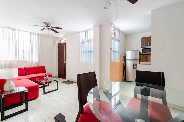 Miraflores:beautiful Furnished Apartment - Lima