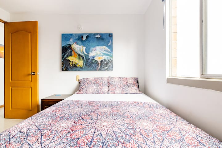 ห้องพักที่มีเตียงคู่