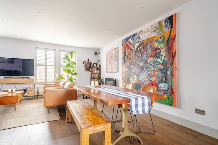 Big Luxurious Notting Hill Townhouse/2 BDR/Balcony