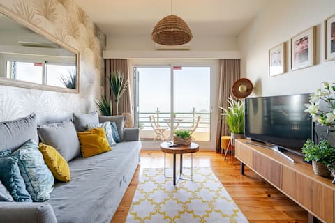 Imóvel de sucesso: Charming View Apart. ✪free parking✪Amazing Sunsets em São Gonçalo