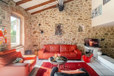 La Grange de Maya: atypical, sea, rural charm