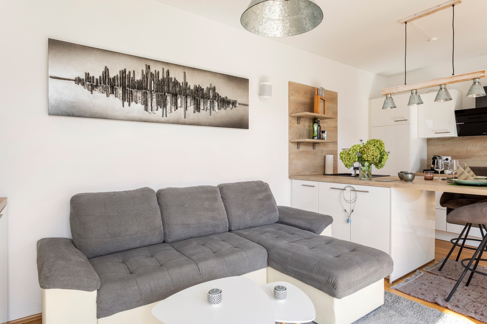 Luxury&calm apartment + balcony in Graz citycenter