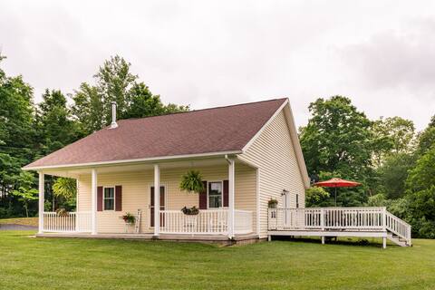 Country cottage with beautiful view
