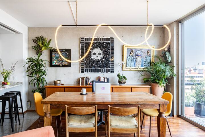 Artist 3BR next to Chapultepec and Reforma