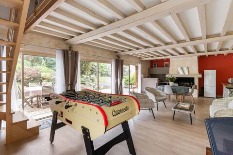 Successful Airbnb property: Detached house on 2 levels in Dives Sur Mer