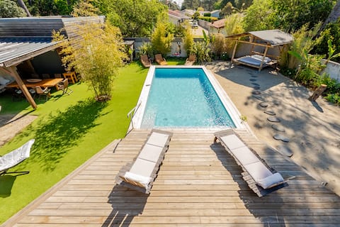 Villa Moorea 8p heated pool near ocean