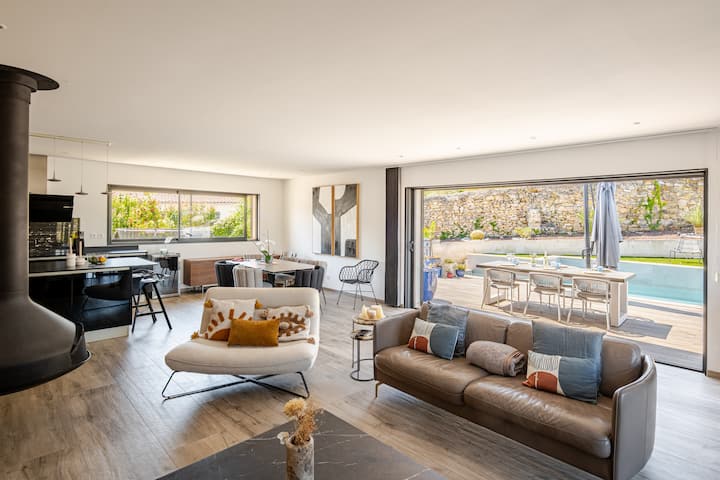 Villa De Standing, Vue Cap Canaille, Proche Centre - Carnoux-en-Provence