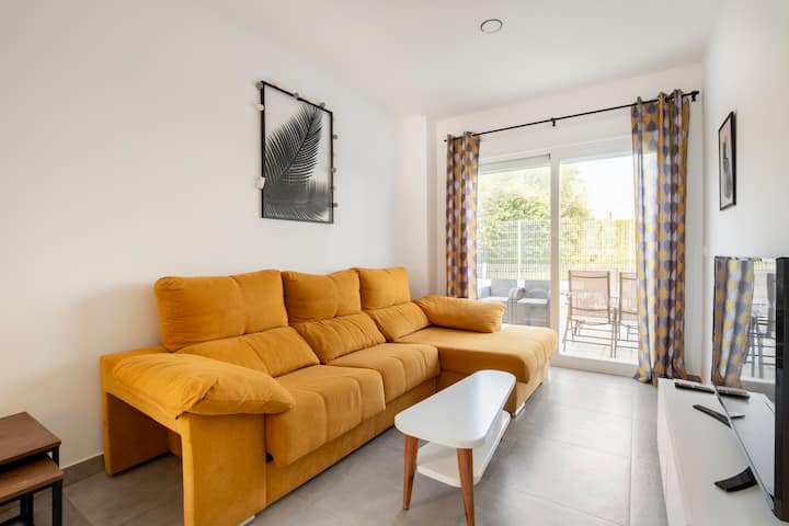 Casa Rosado:preciosa Casa Y 60 M De Jardín Privado - Conil de la Frontera