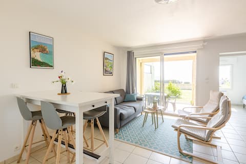 Airbnb performant: Appartement vue mer / Apartment with sea view à Saint Nic