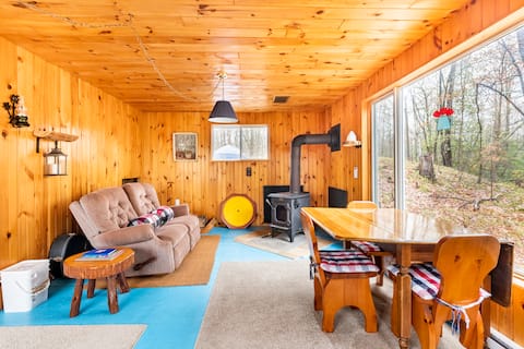 Top performing Airbnb: All Season Secluded Cabin Rental in the Woods in Havelock Belmont Methuen