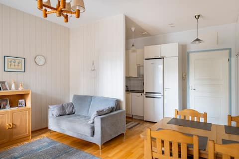 Top Airbnb: Grandma's apartment, two-room apartment with sauna by the market in Kuopio