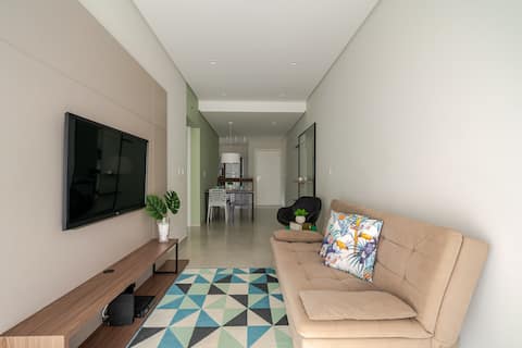 Apto Comfortable (203), 100m Interpraias, Barra