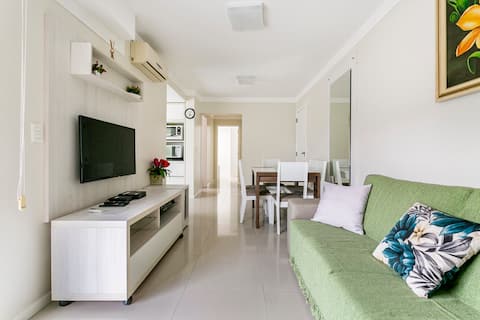 Top Airbnb: Apartment for 5 people, 500 meters from Jurere Beach em Jurere Leste