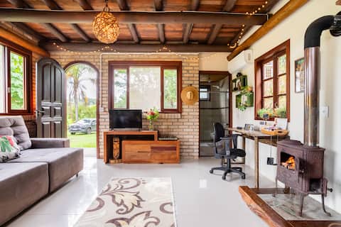 Imóvel de sucesso: Coziness in the countryside, live this experience!! em Santo Amaro Da Imperatriz