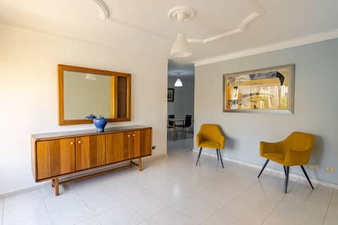 ⭐️ 2 Bedroom Apartment - WiFi and AC - quiet area ✅