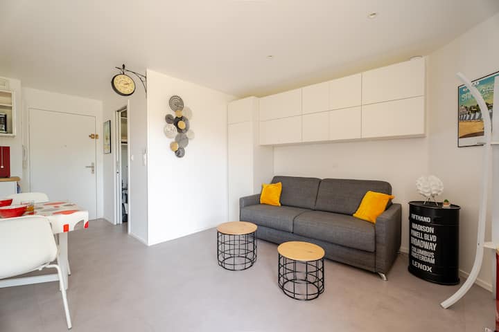 Le Gwencor  Studio Plain-pied 50m De La Grd Plage - Bretagne
