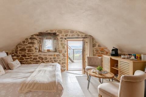 Charming room with great views