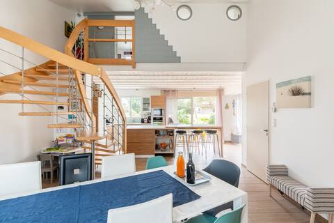 Nid de la sauzaie 150m2: 6chb/3sdb, 200m from the beaches