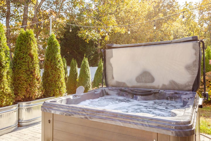 South Kingstown Beach Home with Hot Tub and EV Charger