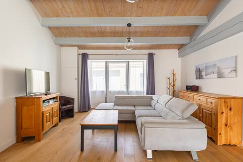 Luzac/Maison 6-8p/spa/Cœur marais/15min plage
