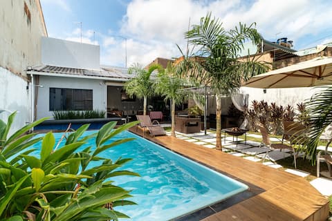 Casa/Chalé, up to 05 people, with swimming pool