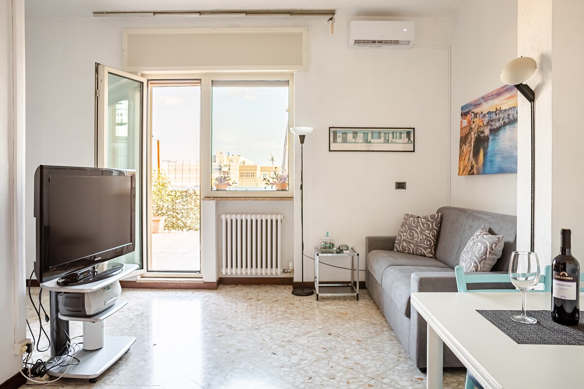 Top Airbnb: ATTICO47 Cozy central penthouse in Bari
