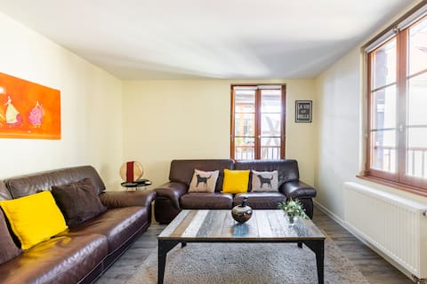 Pleasant townhouse with garage in Ribeauvillé