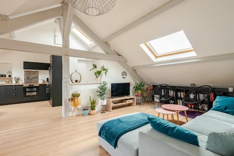 Annonce Airbnb populaire: Dijon: a charming cocoon à Faubourg Sud