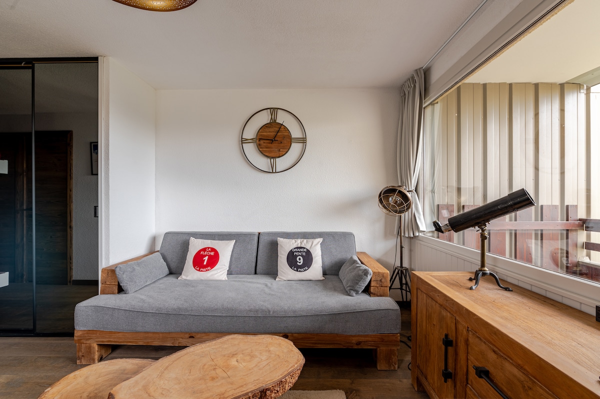Top performing Airbnb: Apartment at the foot of the slopes in Saint François Longchamp