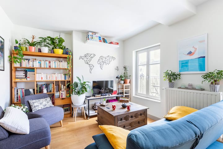 Un balcon en centre-ville