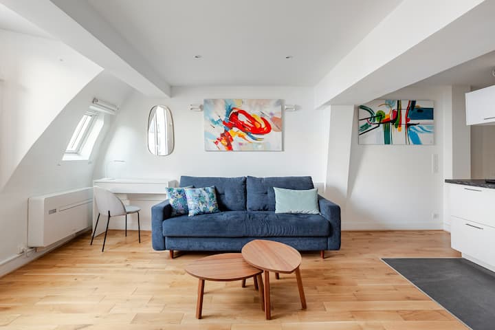 4. Apartement Paris Centre 50m2 2 Beds - 2/4 Pers. Air Conditioning - 1. Arrondissement