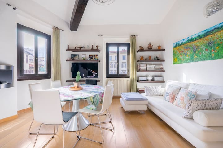 Bright and spacious apartment in the city center