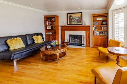 Recharge in spacious yet quaint mountain home.