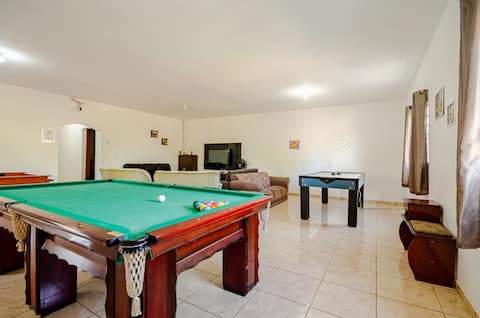 Successful Airbnb property: Simple farm with heated pool Mairiporã in Nazaré Paulista