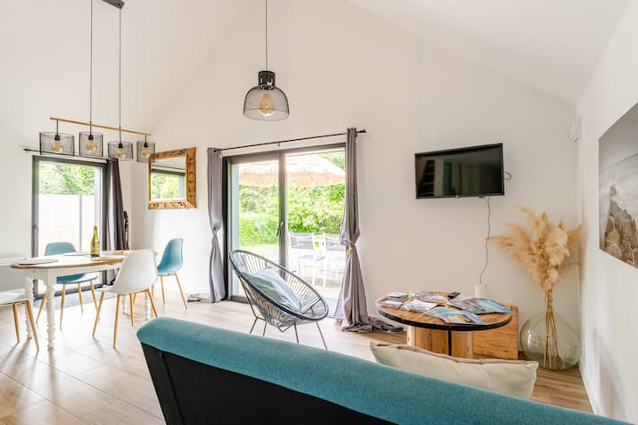La Mer à La Campagne , Cottage Chaleureux A Deux Pas De La Plage. - Sainte-Marine